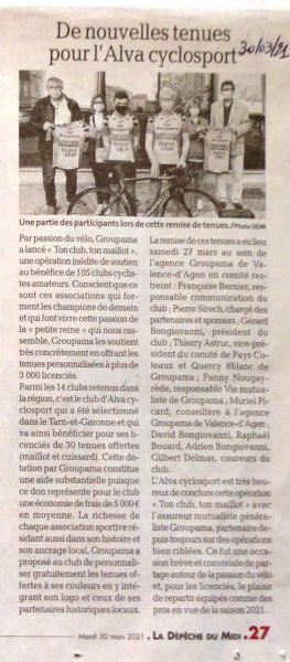 ALVA Cyclosport Tenues